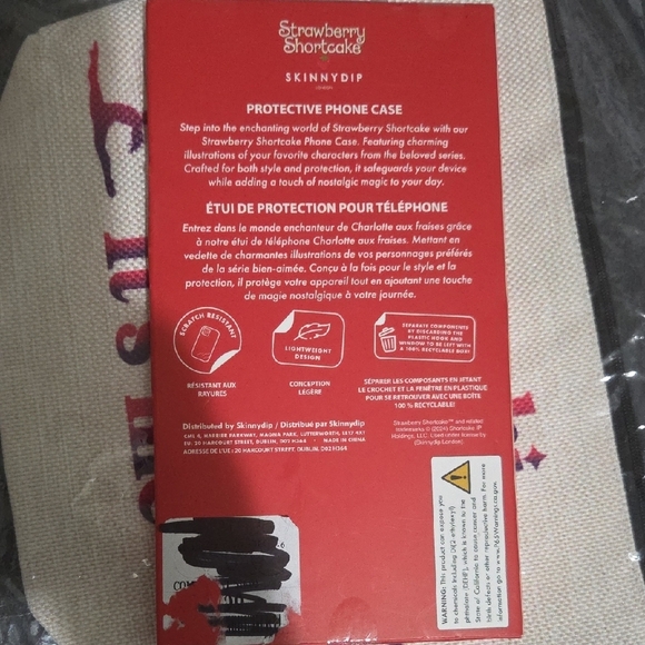 Strawberry Shortcake Pink Phone Case for iPhone 13 Pro Max/14 Pro Max - Picture 2 of 3